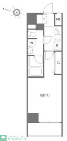 レグゼ王子神谷の物件間取画像